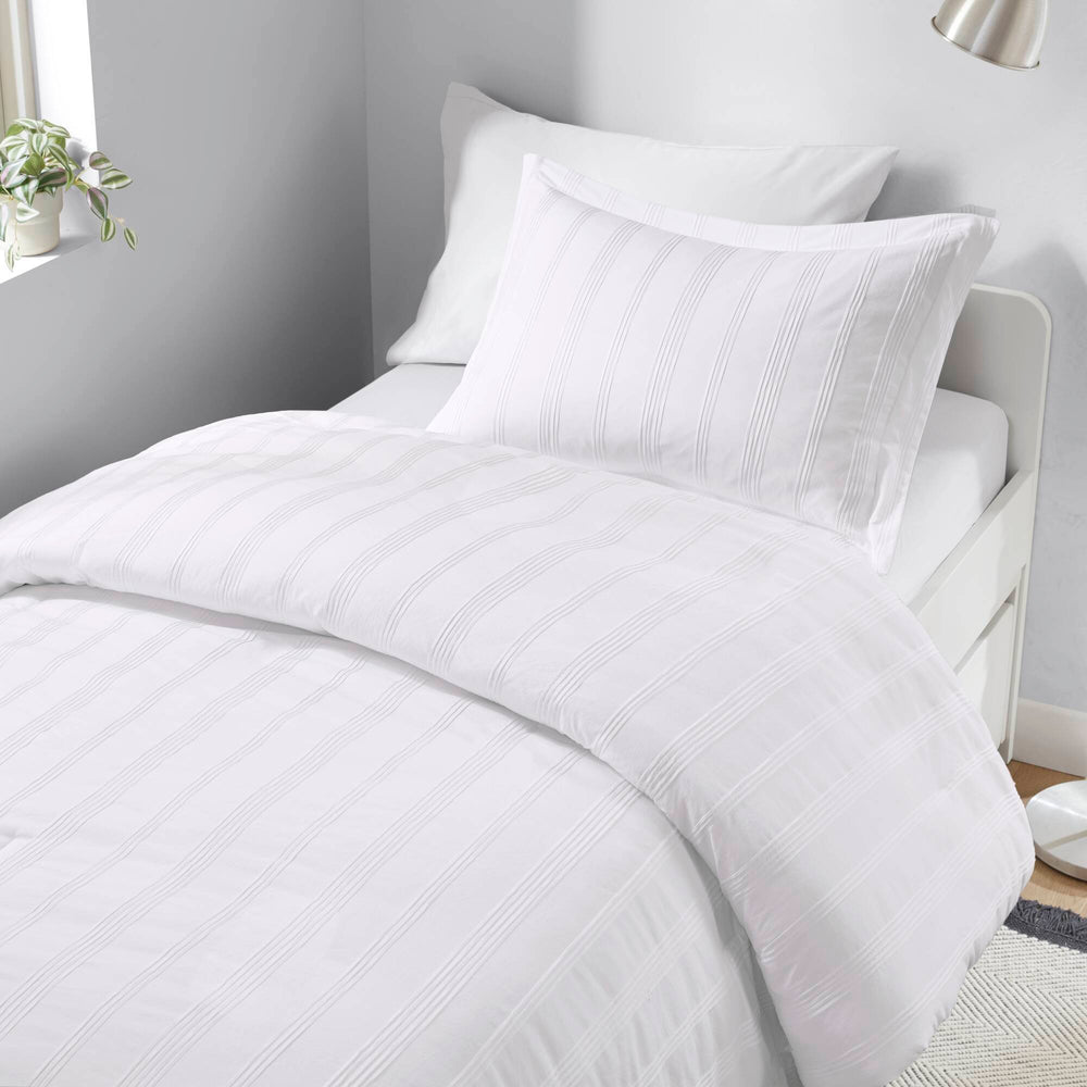 2-Piece Twin/Twin XL Woven Striped Duvet Set Media 16