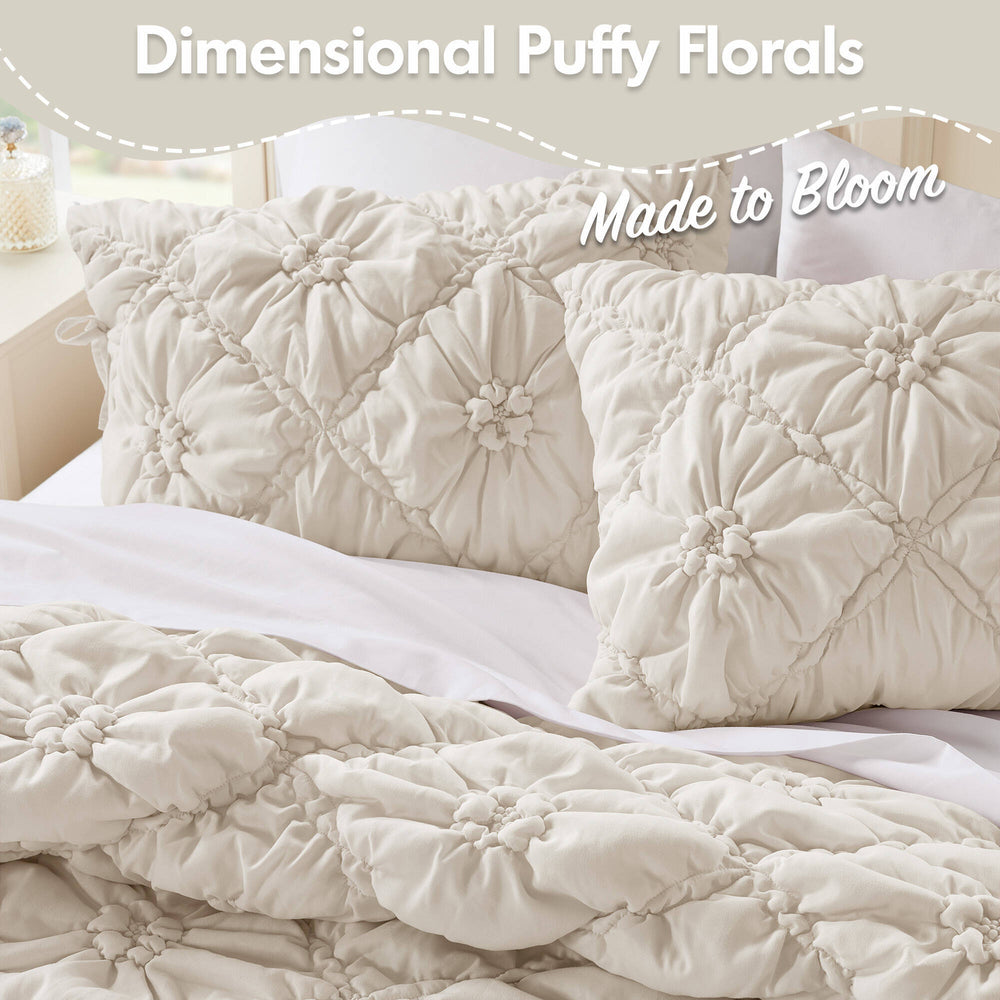 3PCS Full/Queen Comforter Set Media 3