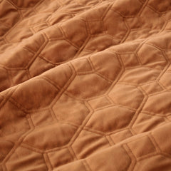 3 Piece Velvet Quilt Set perspective
