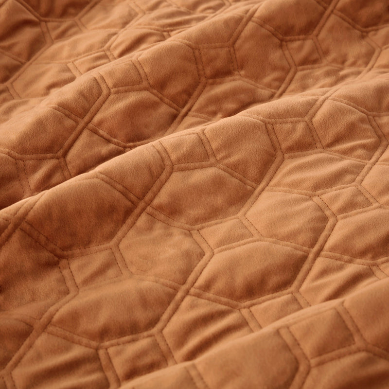 3 Piece Velvet Quilt Set