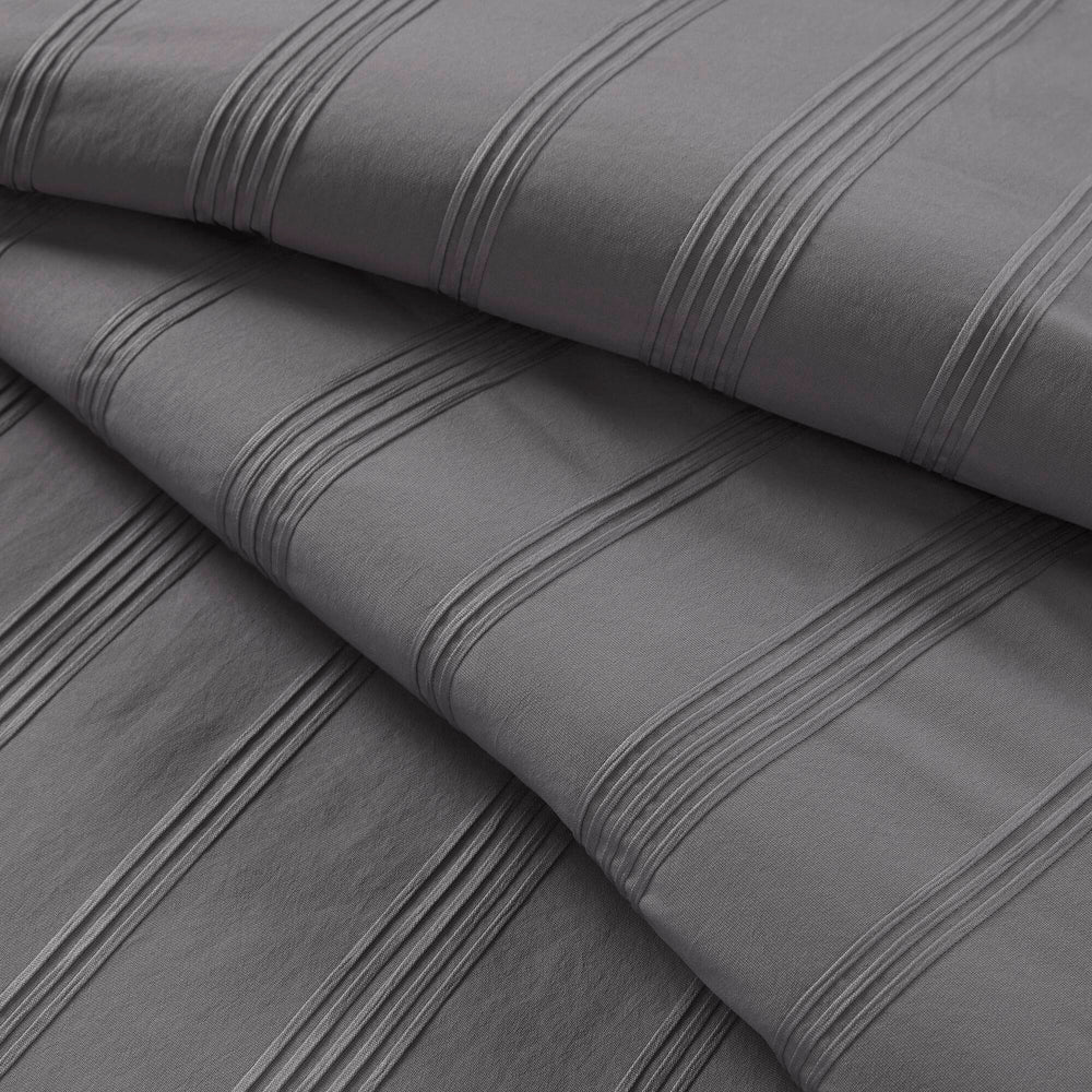 7-Piece Cal King Woven Striped Comforter Set Media 15