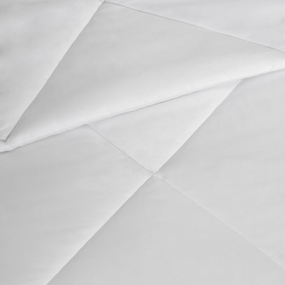 Oversized Down Alt Comforter with HeiQ Smart Temp Treatment White Twin/Twin XL Media 8