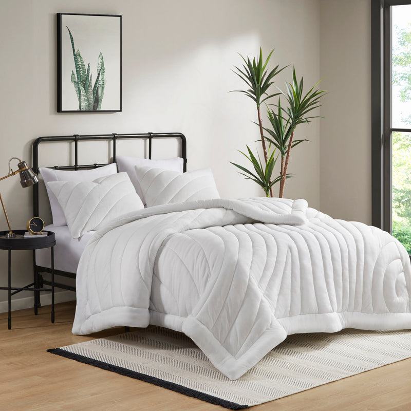 Poly Jersey Puffy Comforter Set