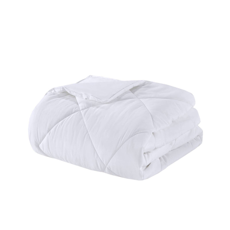 Oversized Down Alternative Comforter White King/Cal King