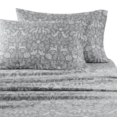 4-Piece 100% Cotton Printed Sheet Set perspective