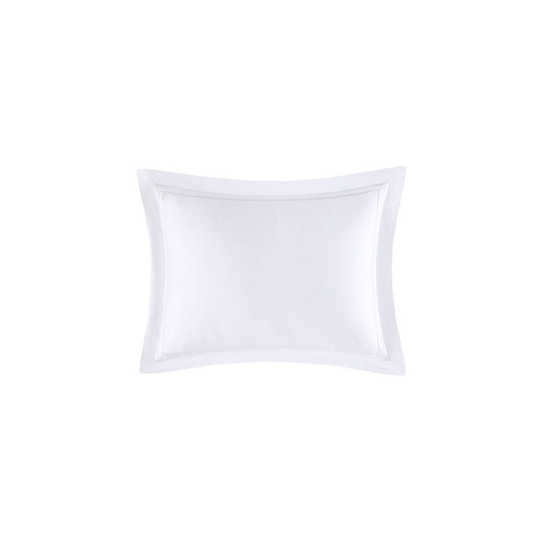 King/Cal King 100% Cotton Sateen Embroidered Comforter Set