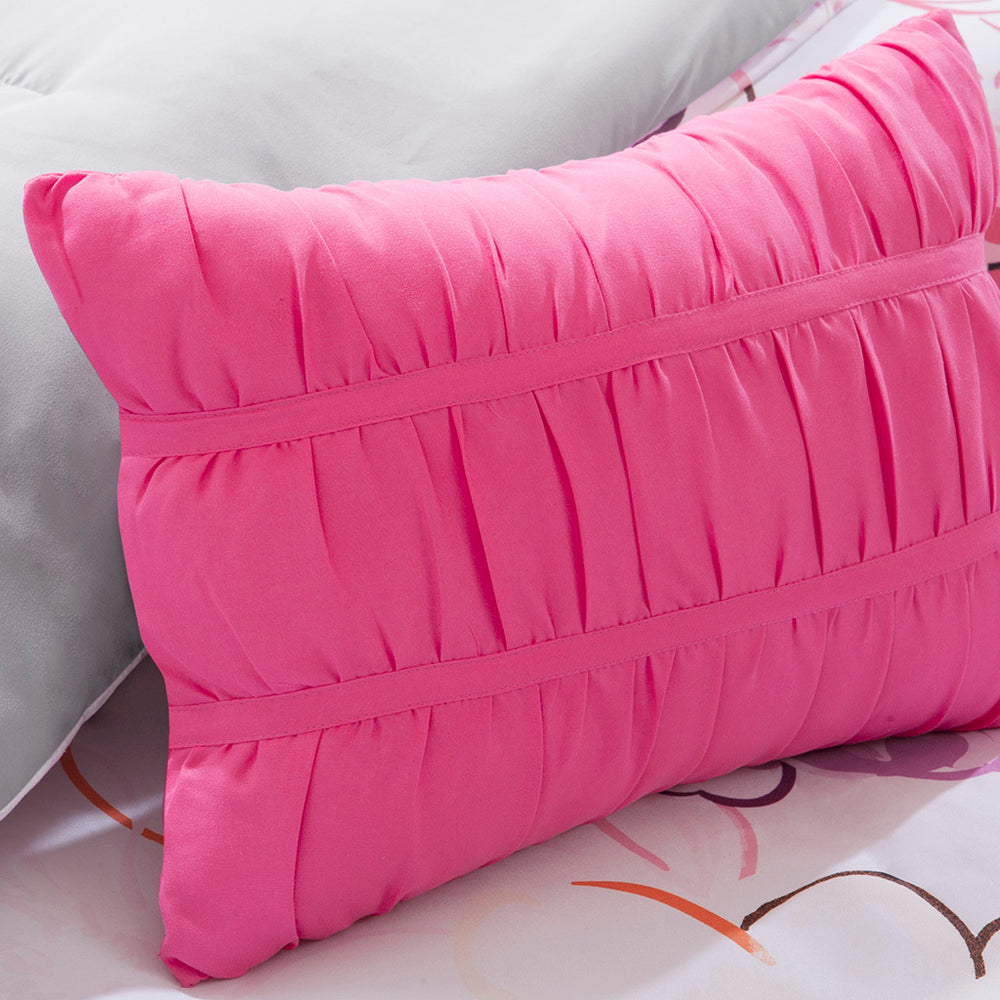 Full/Queen Floral Comforter Set Media 7