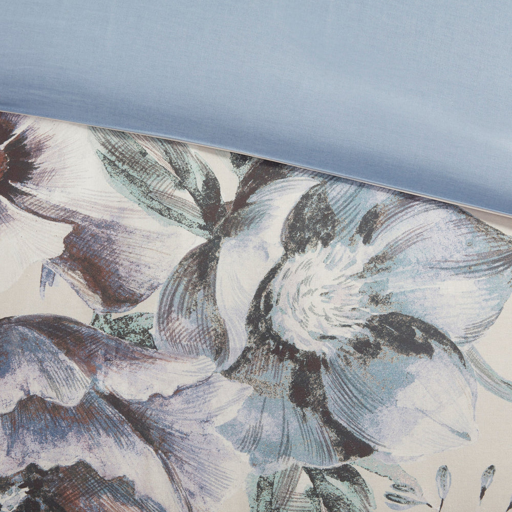 Full/Queen 3 Piece Cotton Printed Duvet Cover Set Media 5
