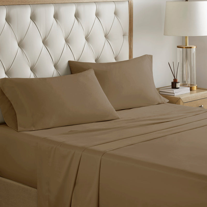 12 Piece Comforter Set with Cotton Bed Sheets Black King