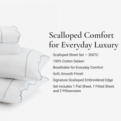 4 Pieces Cotton Sheet Set perspective