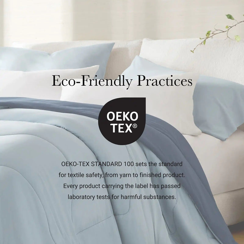 1-Piece Reversible Tencel Comforter Blanket