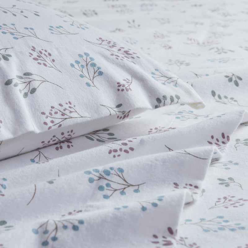 4-Piece 100% Cotton Printed Sheet Set