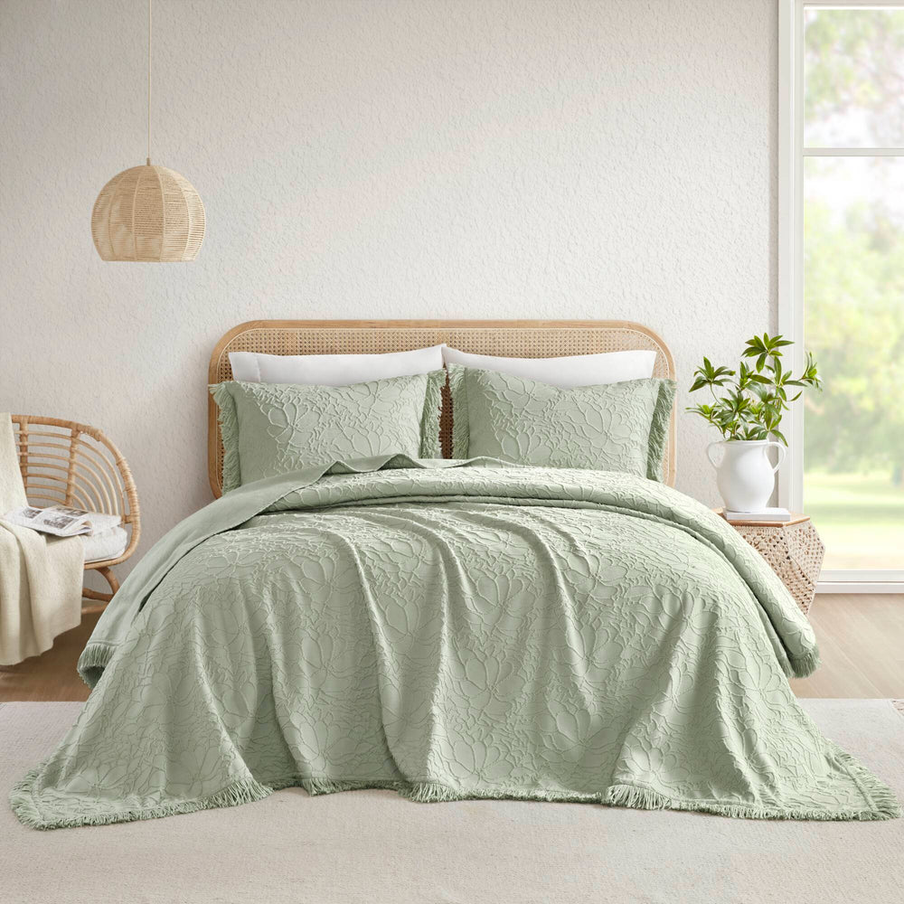 3PCS King Bedspread Set Media 20