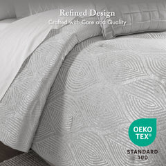 10- Piece Jacquard Comforter Set perspective
