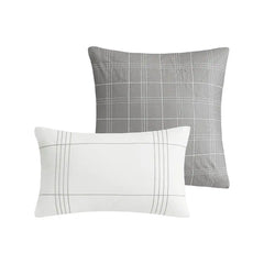 5 Piece Cotton Jaquard Duvet Set perspective
