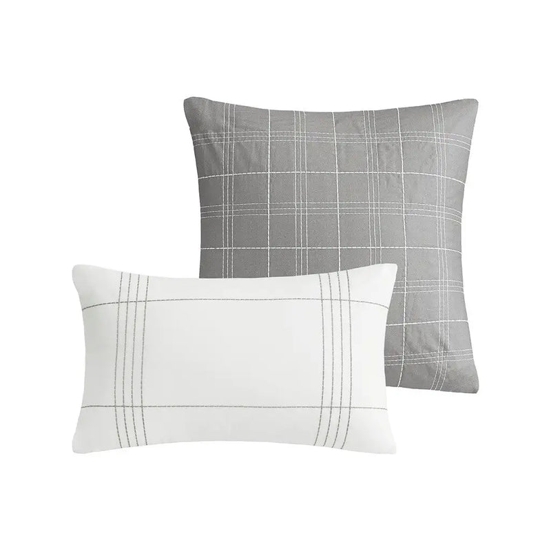 5 Piece Cotton Jaquard Duvet Set