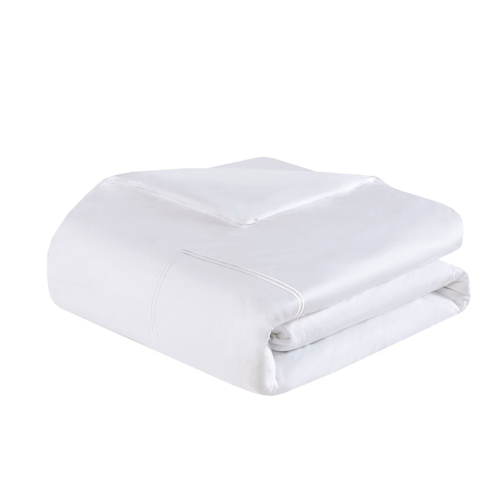 Full/Queen 100% Cotton Sateen Embroidered Comforter Set Media 13