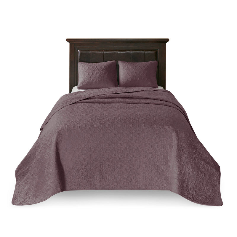 Reversible Quilt Set Purple Full/Queen