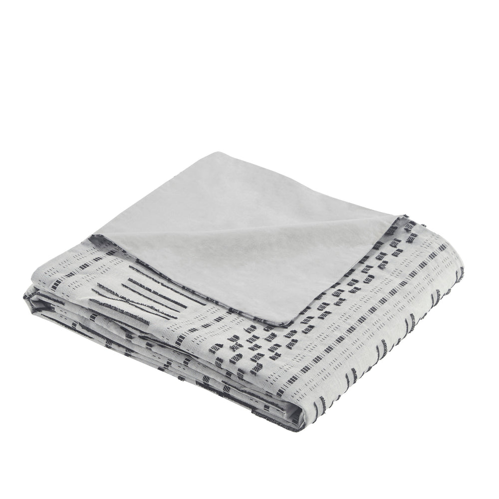 King/Cal King Cotton Jacquard Duvet Cover Mini Set Media 3