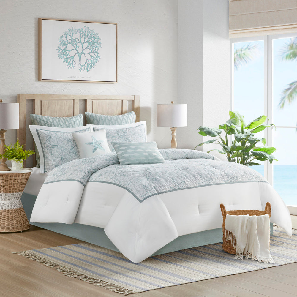 Comforter Set White Full Media 1