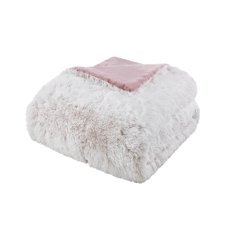 Shaggy Faux Fur Comforter Mini Set