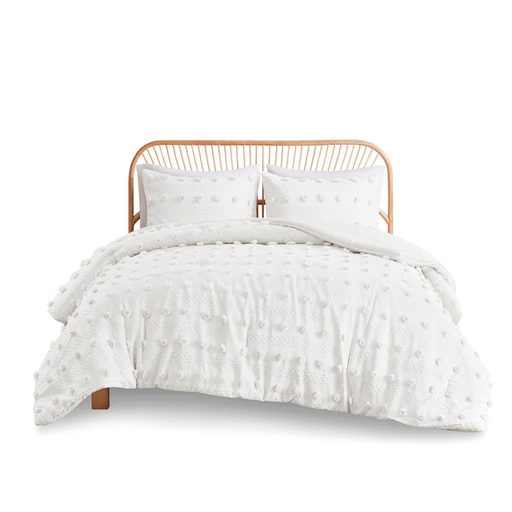 King/Cal King Clip Jacquard Comforter Set Media 9