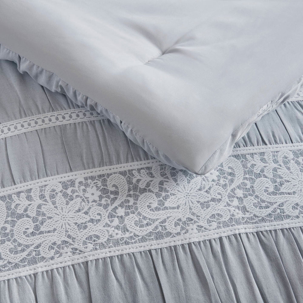 7- Piece King Jacquard Comforter Set Media 7
