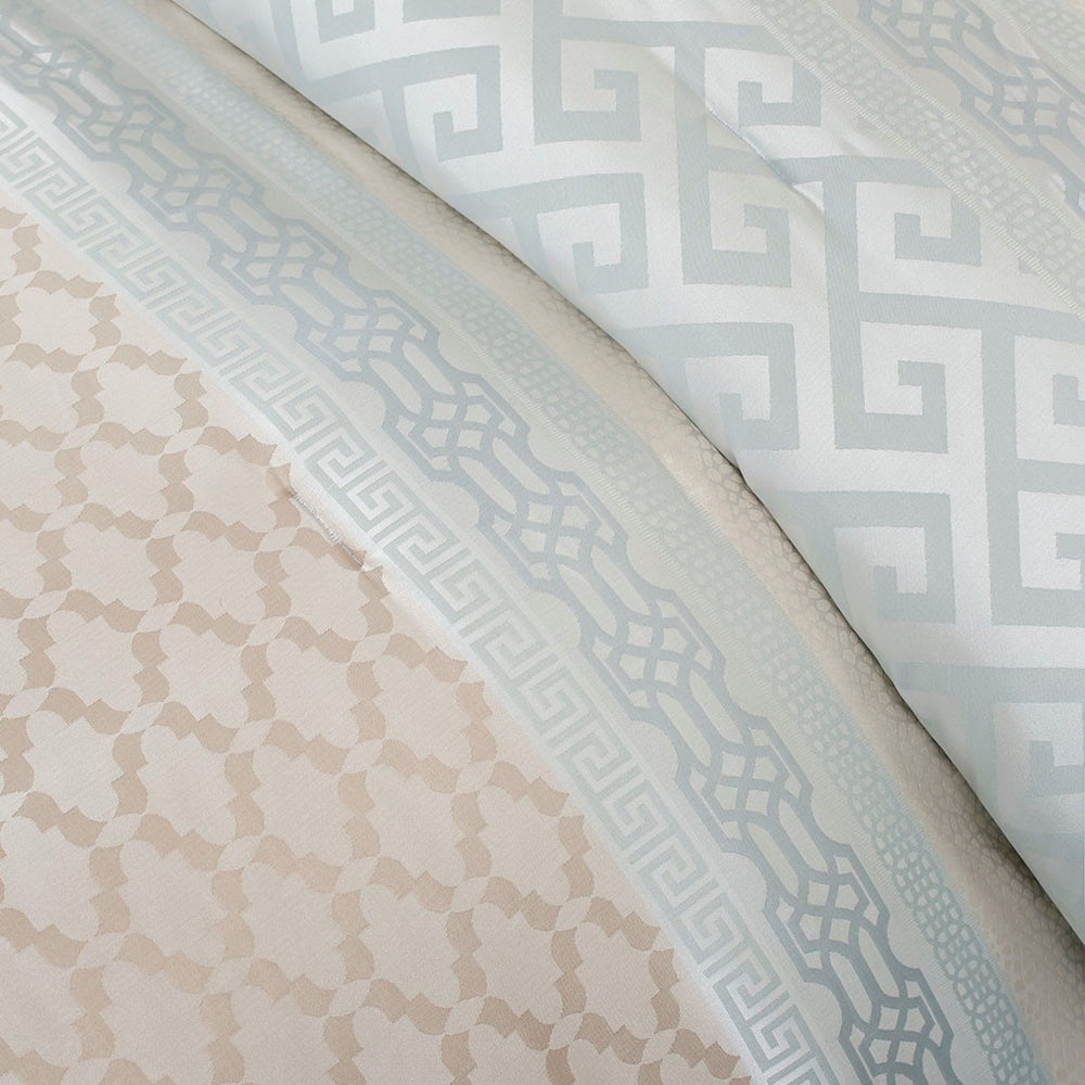 7 Piece Comforter Set Aqua King Media 3