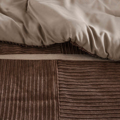 7 Piece Micro Corduroy Comforter Set perspective