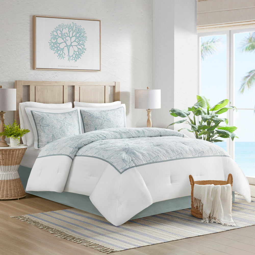 Comforter Set White Full Media 17