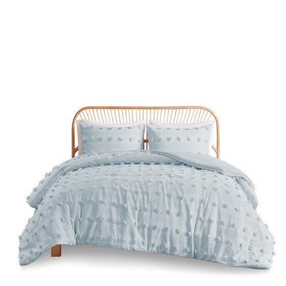 King/Cal King Clip Jacquard Comforter Set